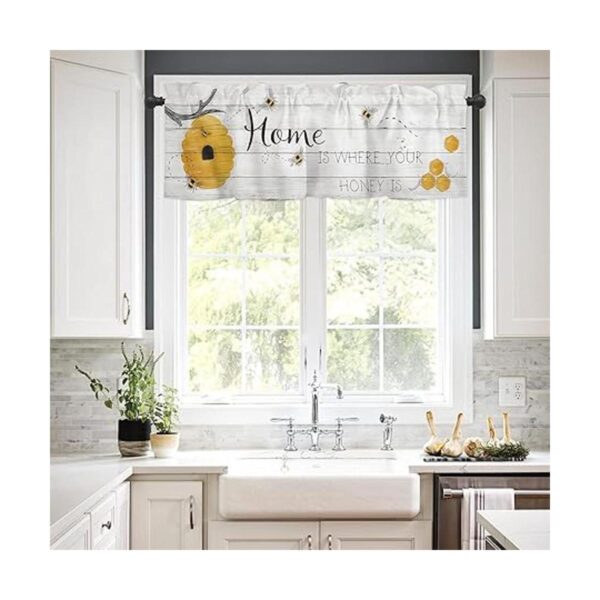 Bees Honey Cortina opaca para ventana Home is Where Your_2