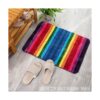 NIENLCIP Coloridas alfombras de baño con diseño de
