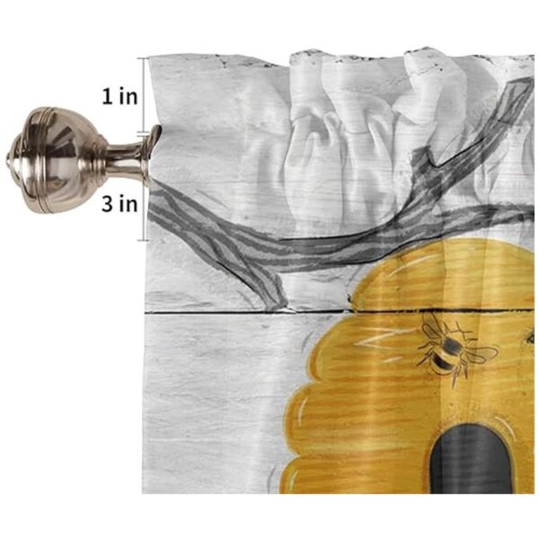 Bees Honey Cortina opaca para ventana Home is Where Your_5
