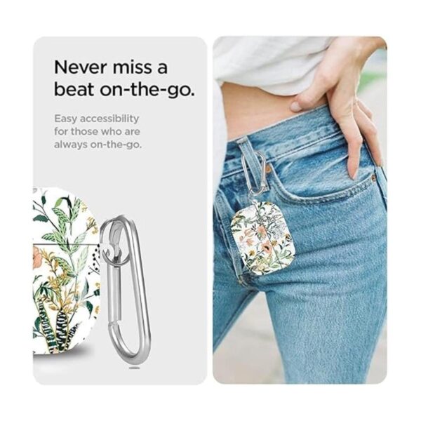 Funda para Airpods de 3 generación diseño de flores de