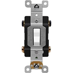 ENERLITES Interruptor de luz de palanca de 20 amperios 4