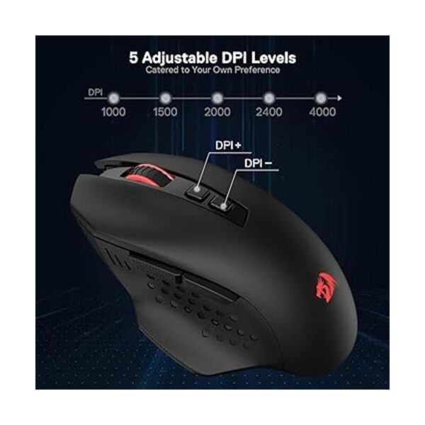Redragon M656 Gainer Mouse inalámbrico para juegos 4000_5