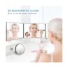Espejo de 3 vías para auto corte de cabello espejo de_3