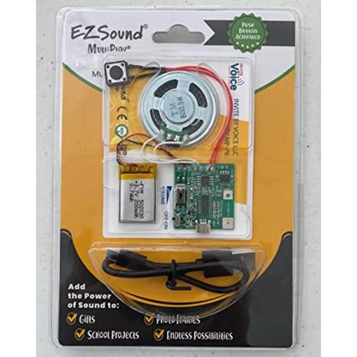 EZSound Chip de sonido grabable con botón multiplay