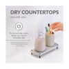 Momo Lifestyle Bathroom Sink Fast Drying Stone Sink Caddy_4