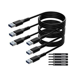 Cable USB a USB de 6 pies paquete de 3 cable USB 3.0_1