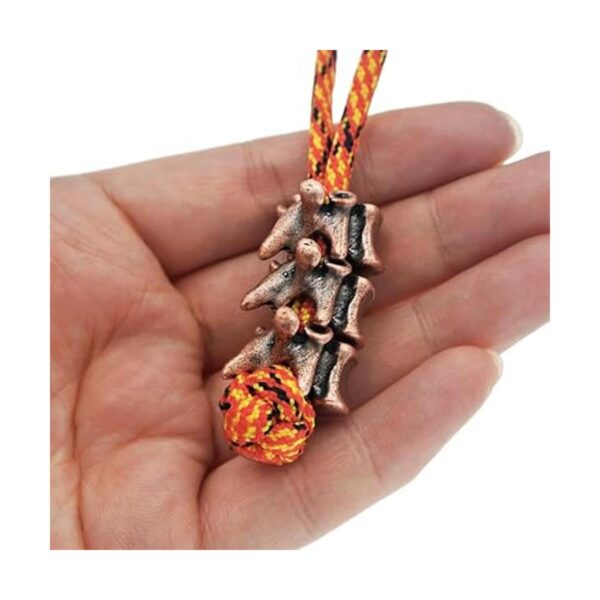 Cuentas de paracord de cobre rojo 3 piezas herramientas_2