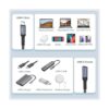 OKRAY Paquete de 2 cables de extensión USB C de 3.3_2