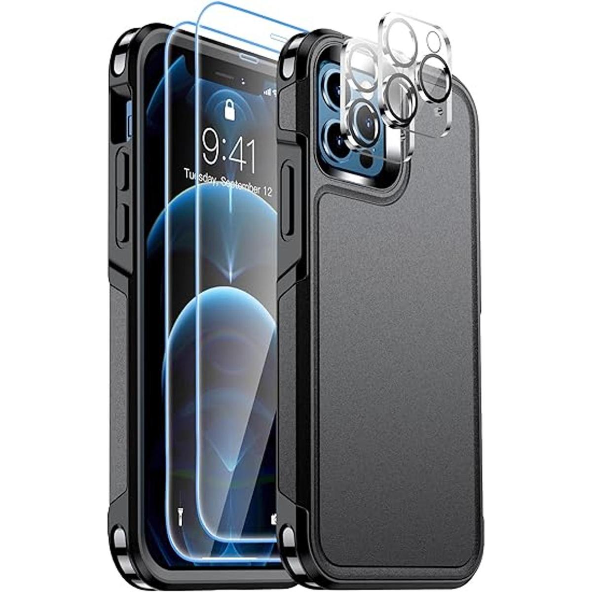 Red2Fire Funda a prueba de golpes para iPhone 12 Pro Max