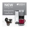 DeliBru Tazas K reutilizables para Keurig Supreme y K