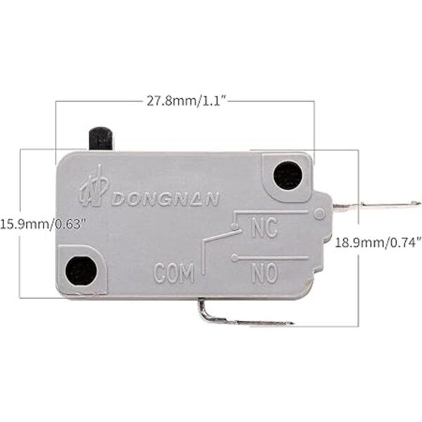 KW3A Interruptor de puerta para horno de microondas 16