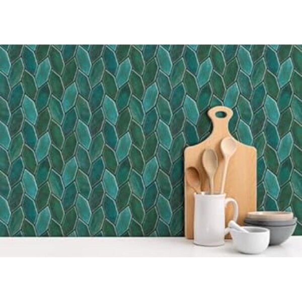 MOSAICOWALL Azulejos autoadhesivos para despegar y pegar