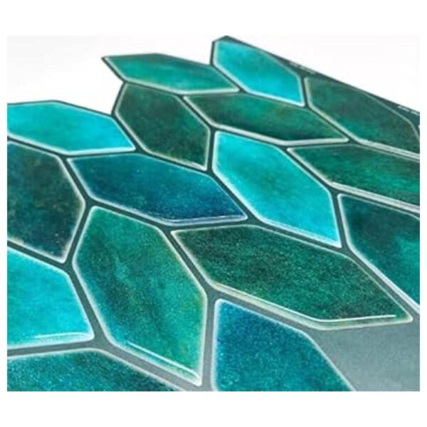 MOSAICOWALL Azulejos autoadhesivos para despegar y pegar