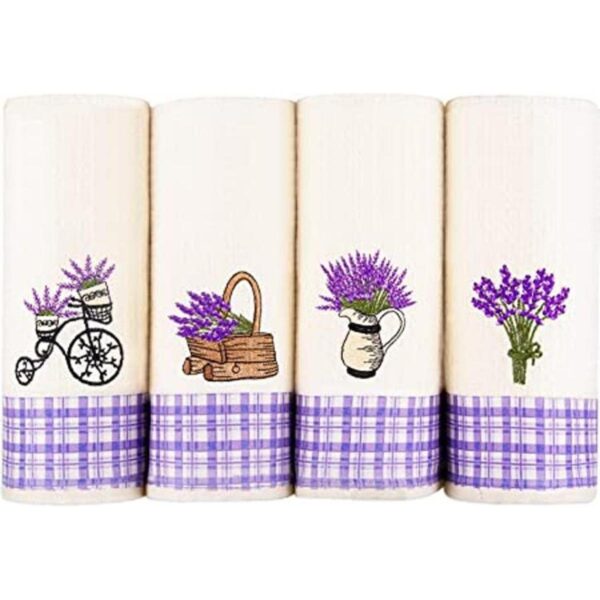 Lavien Home Toallas de cocina para cocina bordado de_1