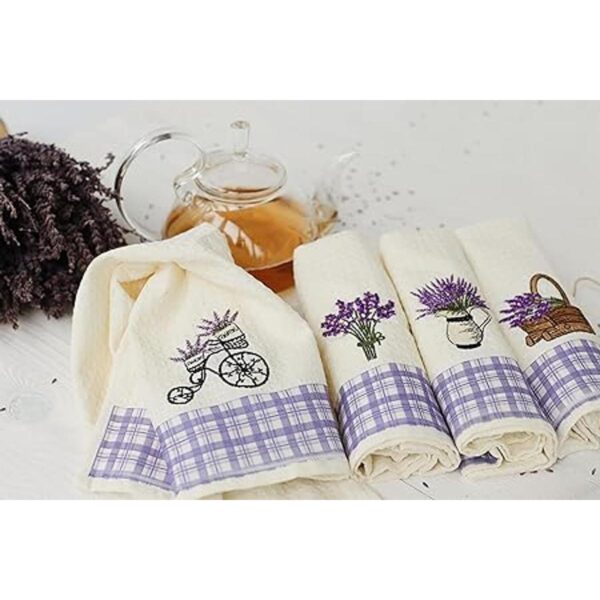 Lavien Home Toallas de cocina para cocina bordado de_2