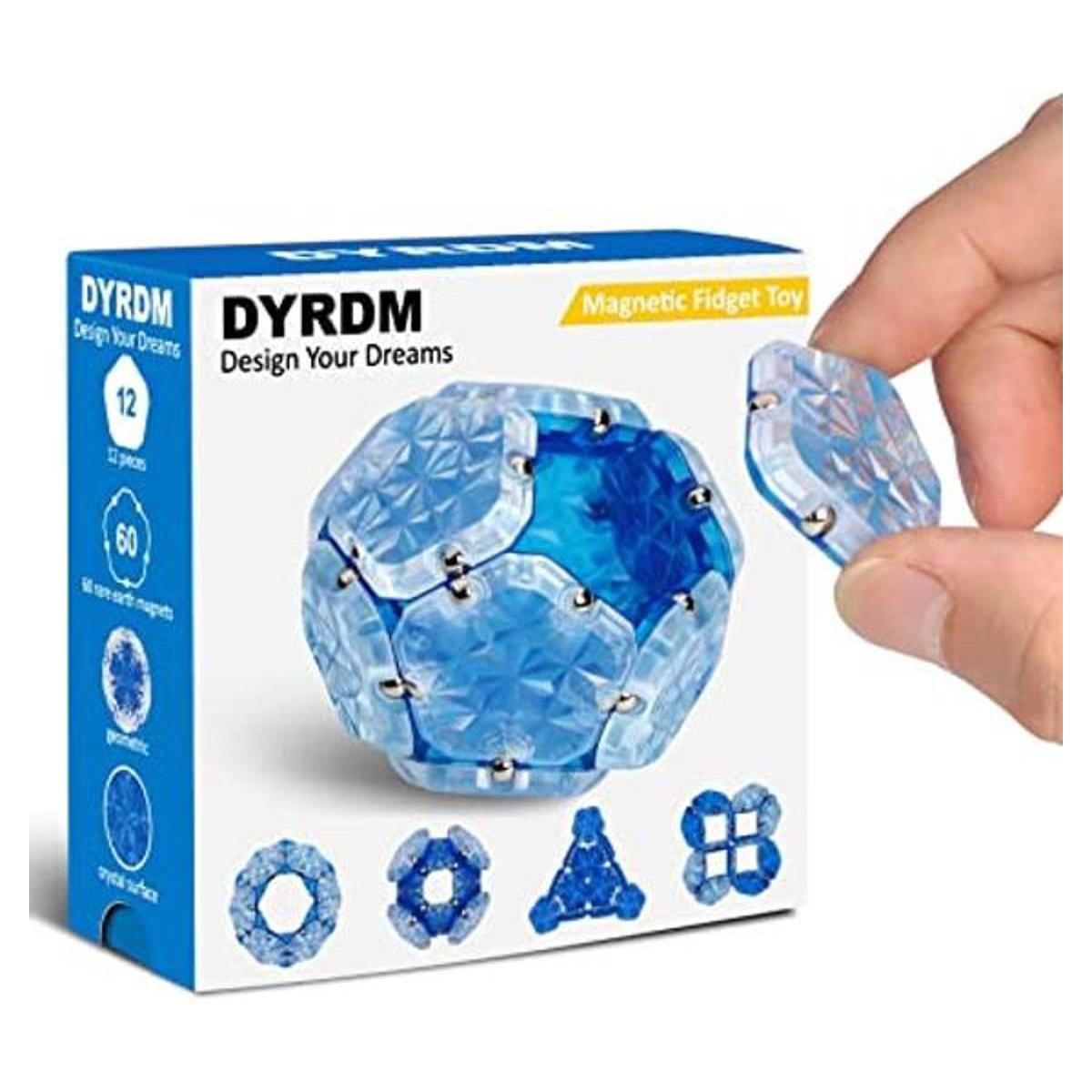 DYRDM Esfera magnética para la ansiedad 12 unidades