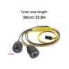 GLOBACT Faros delanteros RC Light RC con 12 modos para_5