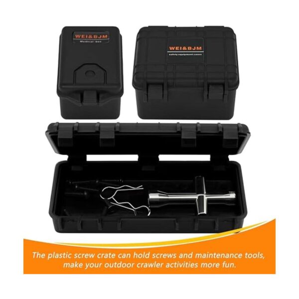 GLOBACT Accesorios para orugas de control remoto caja de