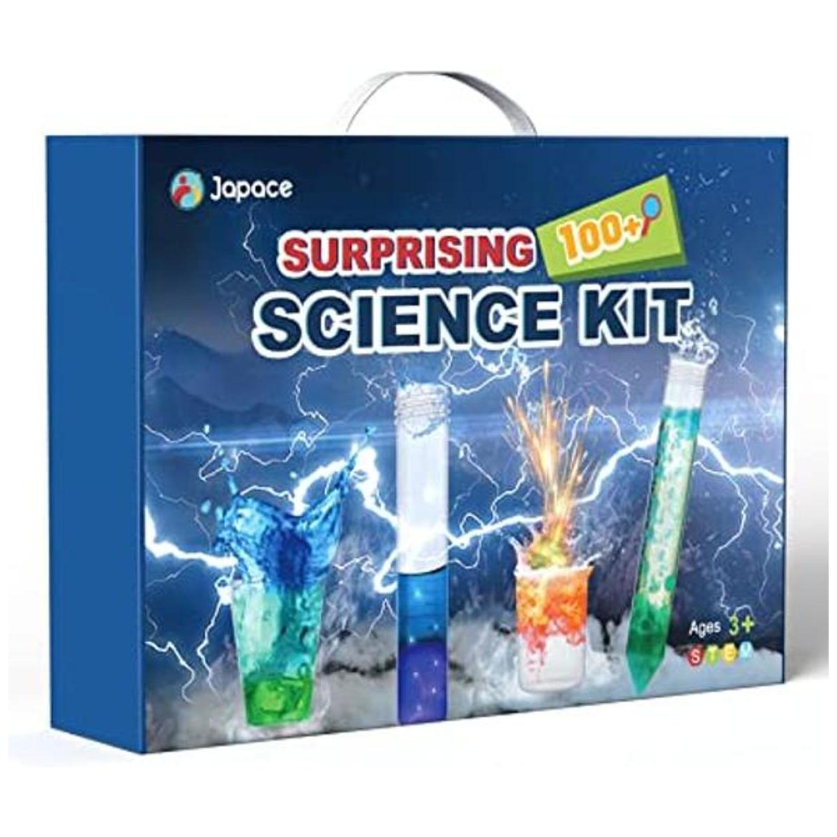 Japace Kit de ciencia de más de 100 experimentos para