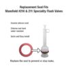 Fluidmaster K400A023 Kit de reparación de válvula de