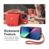 KIHUWEY Compatible con iPhone 13 Funda tipo cartera_4