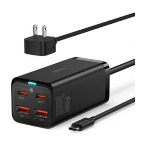 Cargador USB C Baseus de 100 W PD GaN3 Bloque de_1