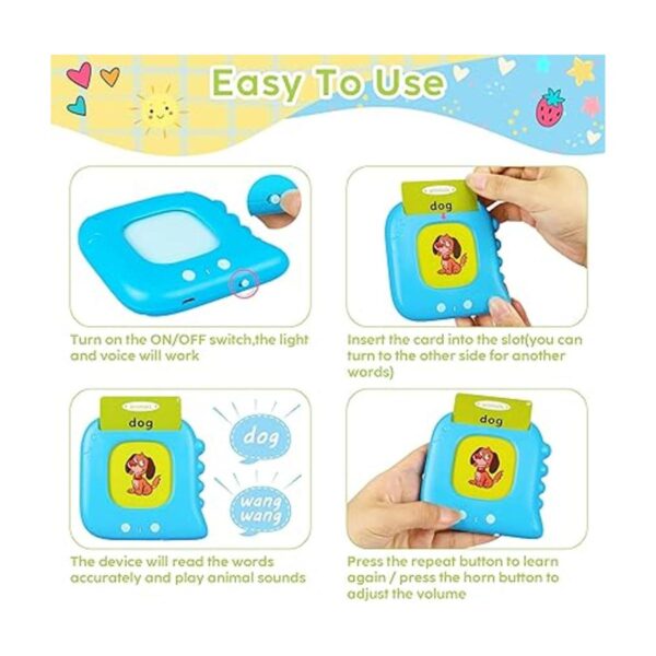 Tarjetas flash parlantes tarjetas flash para niños_3