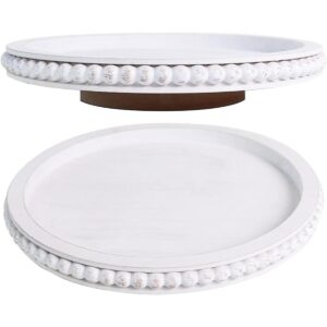 HPC Decor Lazy Susan de 12 pulgadas organizador de madera_1