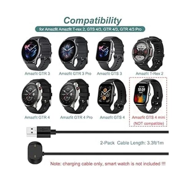 Kissmart Cable de carga para TRex 2 GTS 43 GTR_2