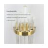 HOLKIRT Moderno juego de 2 apliques de pared de cristal_3