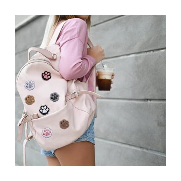 Nicime 14 parches de estampado de patas para ropa parches