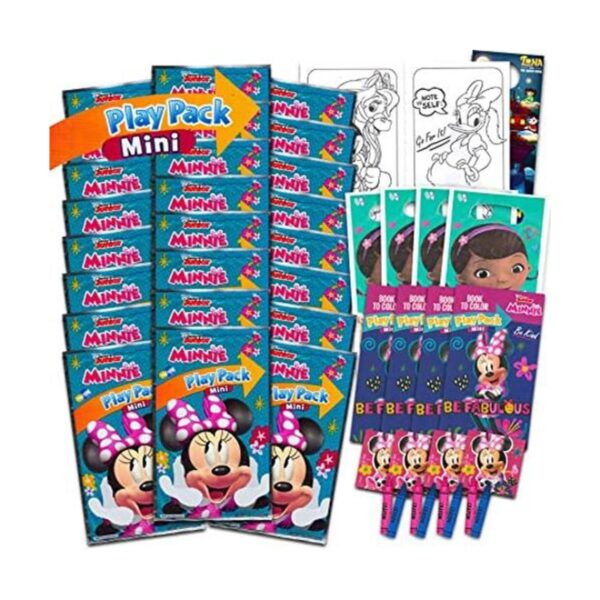 Juego de recuerdos de fiesta de cumpleaños de Minnie Mouse_1