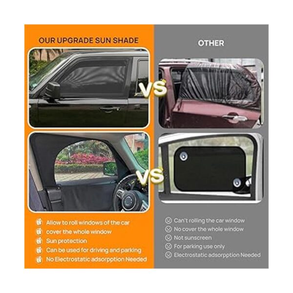Parasoles para ventana de automóvil paquete de 2_2