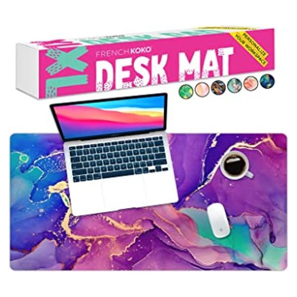 French Koko Alfombrilla de mouse grande para escritorio
