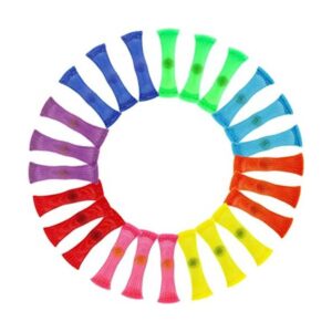 Luusy 24 juguetes para ansiedad con canicas y malla para_1