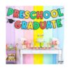 Brillante pancarta de graduación preescolar 2022 no DIY