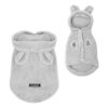 Anelekor Sudaderas con capucha para perro abrigo con