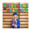 Brillante pancarta de graduación preescolar 2022 no DIY