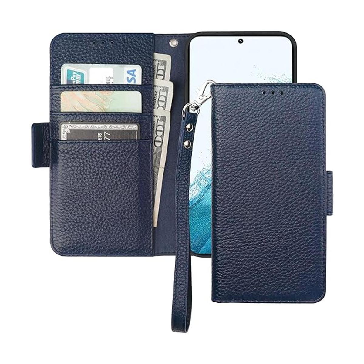 Bocasal Funda tipo cartera para Galaxy S22 5G soporte de