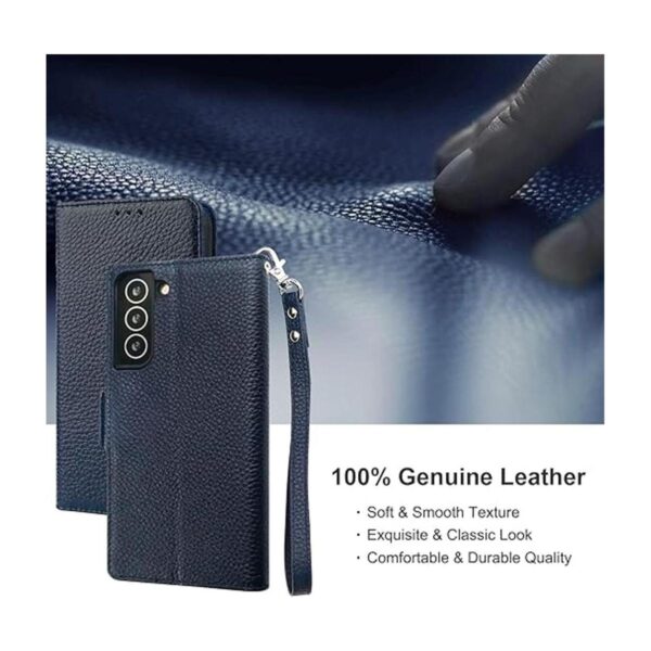 Bocasal Funda tipo cartera para Galaxy S22 5G soporte de_5