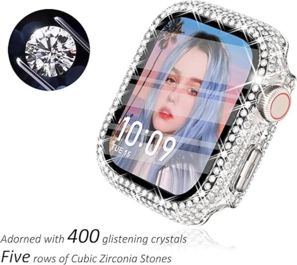 CHANCHY Paquete de 4 fundas compatibles con Apple Watch de_2