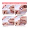 Kit de 180 pulseras con dijes para niñas juego de_5