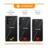 Bocasal Funda tipo cartera para Galaxy S22 Ultra 5G_2