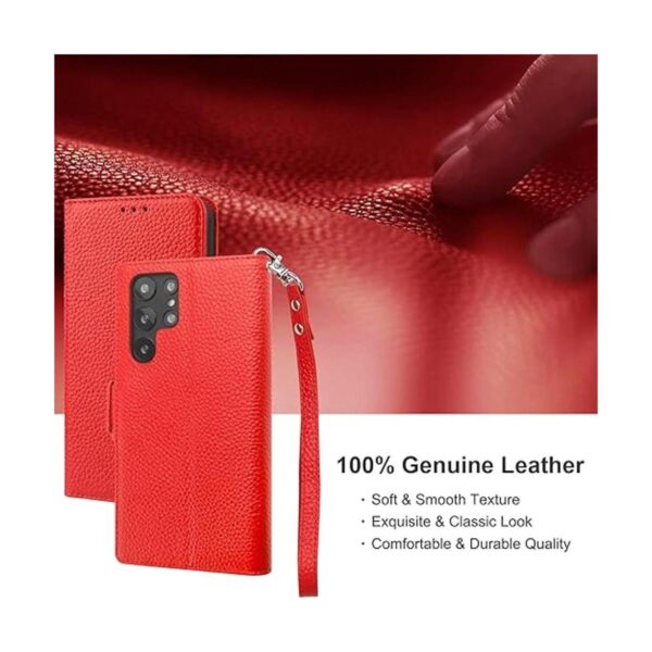 Bocasal Funda tipo cartera para Galaxy S22 Ultra 5G_5
