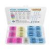 Kit de conectores de tope termoretráctiles 120 piezas de_1