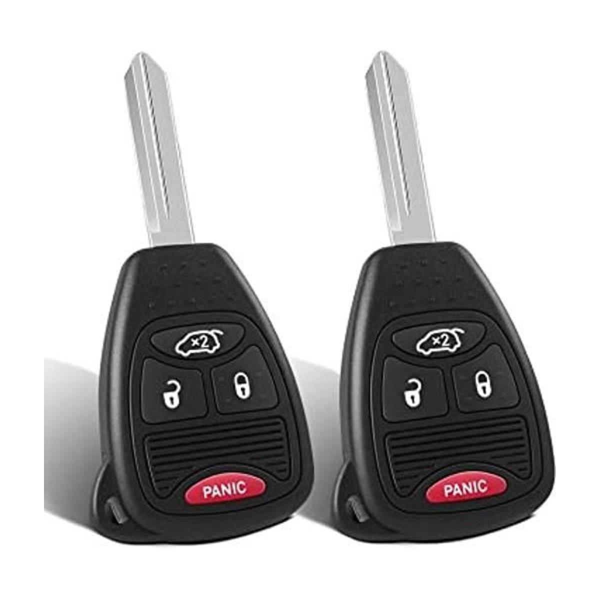 Llavero de repuesto de 4 botones para Chrysler 300c 200