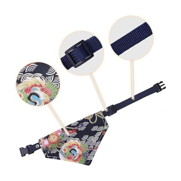 OHAYO Bandana japonesa para gatos paquete de 2 unidades