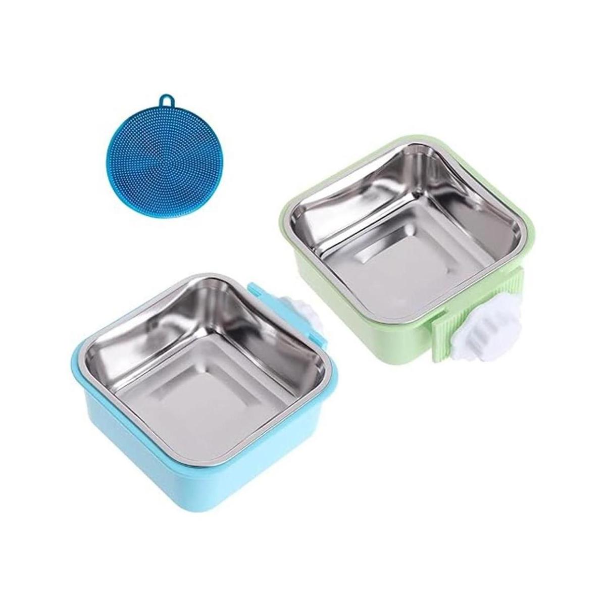 Cuencos para perros y gatos extraíbles de acero
