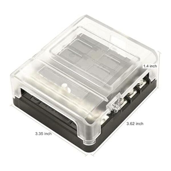 Bloque de fusibles de 6 vías de 12 V 32 V bloque de_4