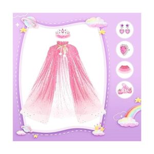 Jeowoqao Zapatos de vestir de princesa ropa de vestir_4